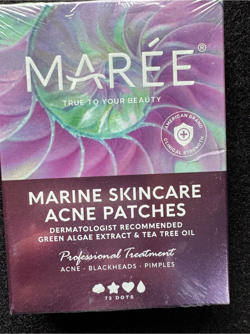 Marine Skincare Acne Patches - Purple